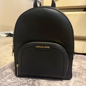 Michael Kors Elegant Black Backpack